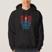 Dad Aerospace Engineer Genius Fun Engineering Grap Hoodie (Voorkant)