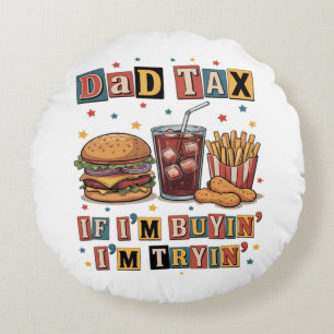Dad-belasting Als ik Koop, Probeer ik Rond Kussen