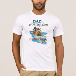 DAD Best Vissen Buddy T-shirt