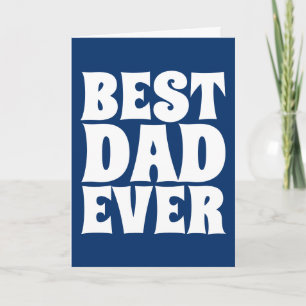 DAD BESTE DAD OOIT WENSKAARTEN KAART
