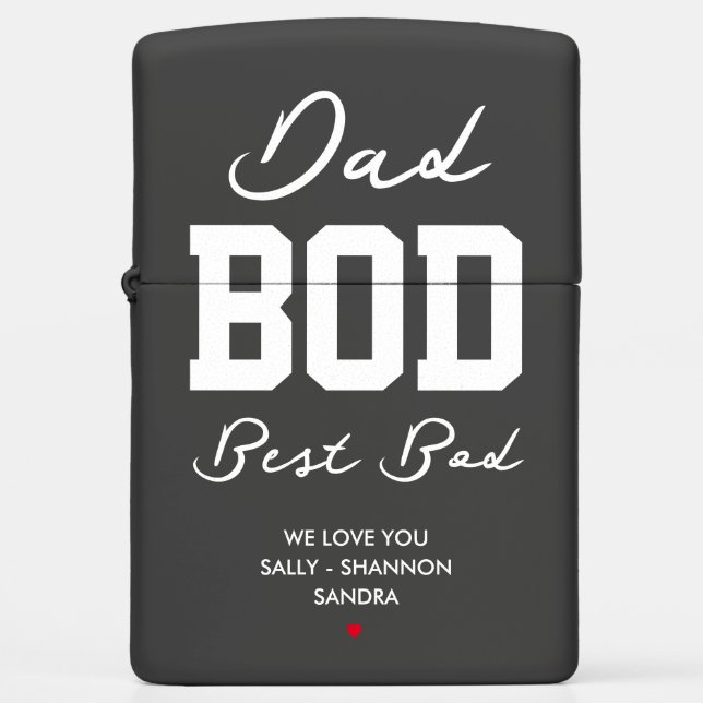 Dad Bod Best Bod Funny Vaderdag (Voorkant)