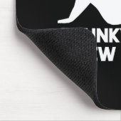 Dad Bod Chunky Is The New Hunky Dadbod Silhouette Muismat (Hoek)