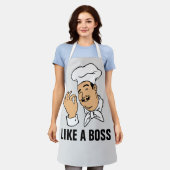DAD BOSS CHEF MANNEN KITCHEN SCHORT (Gedragen)