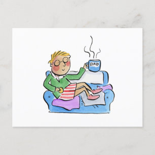 Dad Briefkaart