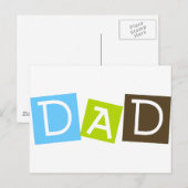 Dad Briefkaart (Voorkant / Achterkant)