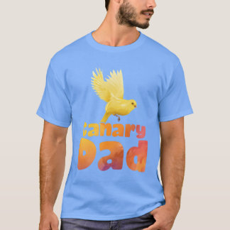 Dad Canaries Eigenaar Vogelliefhebber Mannen Daddy T-shirt