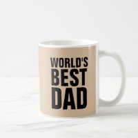 DAD COFFEE-MOK - DE BESTE VADERDAG VAN DE WOORDEN