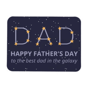 Dad Constellation Happy Vaderdag Magnet Magneet
