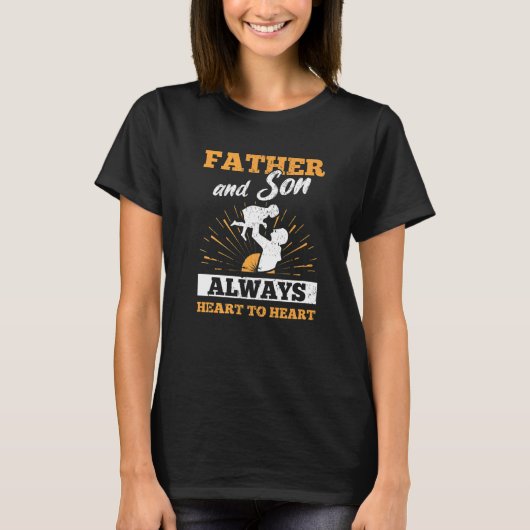 Dad Daddy Father and Son T-shirt (Voorkant)