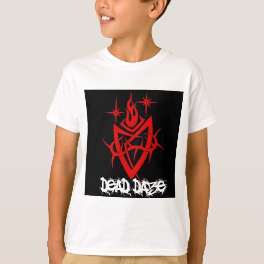 Dad Daze Tribal Heart T-shirt (Voorkant)
