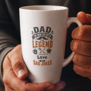 Dad De Man De Mythe De Legende Mok