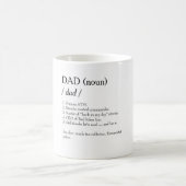 DAD Definition Photo Collage Mok – Vaderdag (Center)