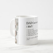 DAD Definition Photo Collage Mug - Fête des Pères (Devant gauche)