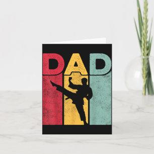 Dad Design - Vaderdag Martial Arts Taekwondo Kaart