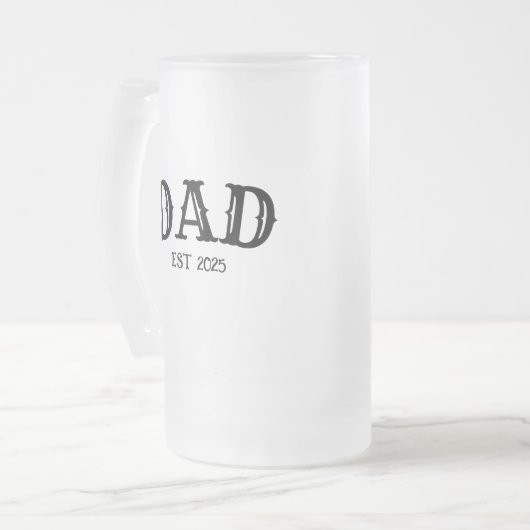 DAD EST  MATGLAS BIERPUL (Voorkant links)