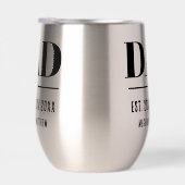 Dad Est. Year Name Number Bold Font (Droite)