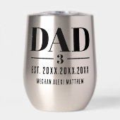 Dad Est. Year Name Number Bold Font (Avant)