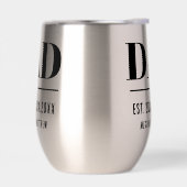 Dad Est. Year Name Number Bold Font (Gauche)