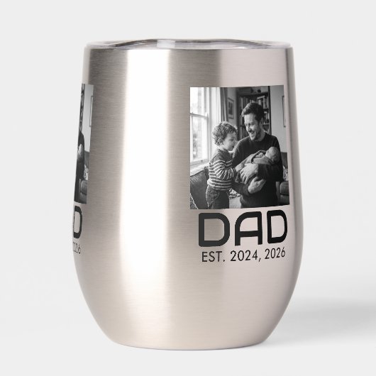 Dad Established Bold Photo  (Arrière)