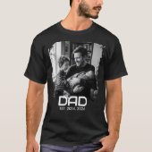 Dad Established Bold Photo T-Shirt (Voorkant)