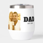 Dad Established Bold White Photo (Voorkant)