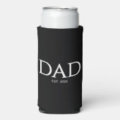 Dad Established Classic Caps Black (Seltzer Voorkant)