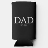 Dad Established Classic Caps Black (Achterkant)