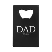 Dad Established Classic Casquette Noir (Devant)