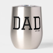 Dad Established Customizable Year Father's Day  (Voorkant)