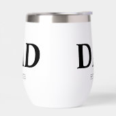 Dad Established Minimal Simple Text Est Year (Gauche)