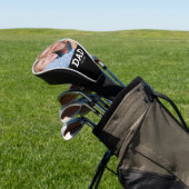 Dad Established Modern Script Photo Golfheadcover (Insitu)