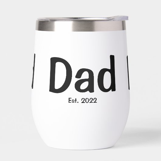 Dad Established New Dad Gift  (Gauche)