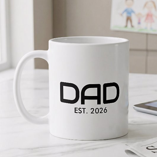 Dad Established New Dad Gift  Koffiemok