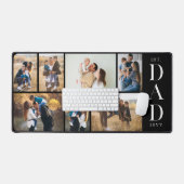 Dad Established Personalized Father Photo Collage (Clavier et souris)