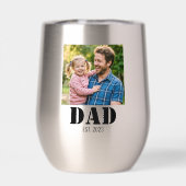 Dad Established Simple Bold Black Font (Achterkant)