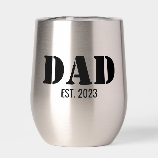 Dad Established Simple Bold Black Font (Arrière)