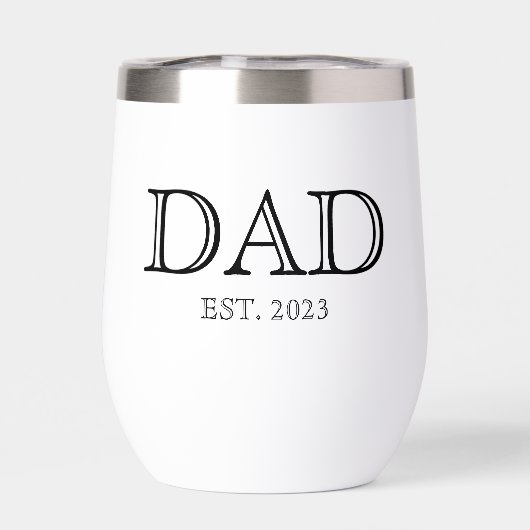 Dad Established Simple Modern Father (Arrière)