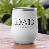 Dad Established Simple Modern Father 