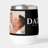 Dad Established Typography Black Photo (Avant)