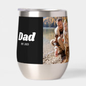 Dad Established White Typography Photo (Droite)
