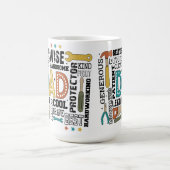 Dad Fathers Day Koffiemok (Center)