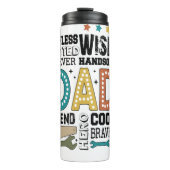 Dad Fathers Day Thermosbeker (Voorkant)