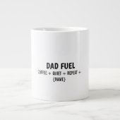 DAD FUEL - LARGE MUG EXTRA GROTE BEKER (Voorkant)