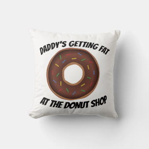 DAD FUNNY DONUT-SIERKUSSENNEN KUSSEN