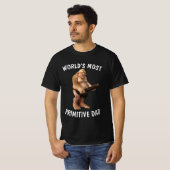 DAD FUNNY PRIMITIVE CAVEMAN T-SHIRTS (Devant entier)