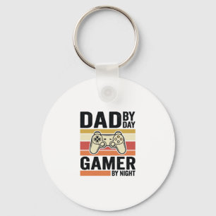 Dad Gamer Vintage Controller T-Shirt Ontwerp_1 Sleutelhanger