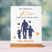 Dad Gift-Inspirational Fathers Day Quote (Neutre)