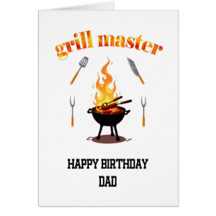 Dad Grill Master Verjaardag