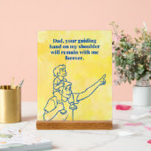 Dad Guiding Hand-Inspirational Fathers Day Quote (Mariage)