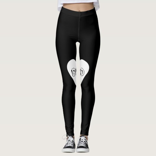 dad heart leggings (Voorkant)